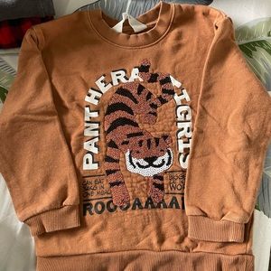 Sweatshirt for kids brown